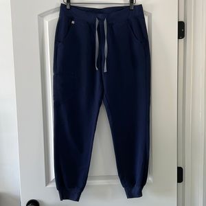 Navy FIGS Zamora Joggers in Medium